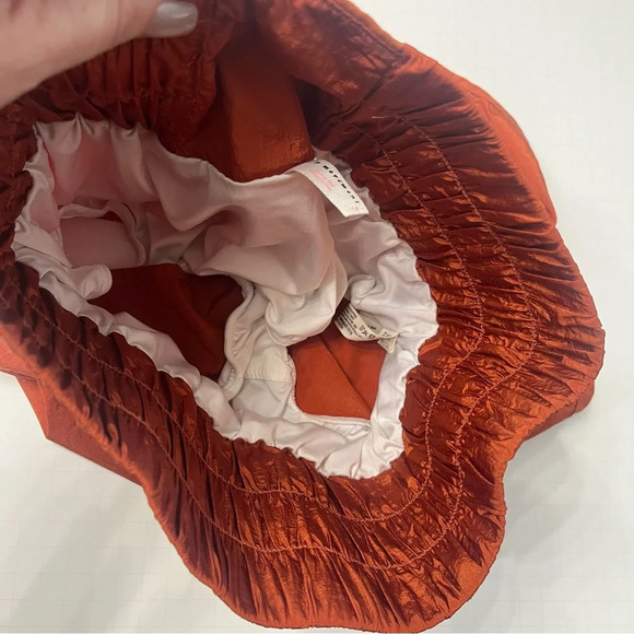 Free People Movement Rust/Burnt Orange Way Home Athletic Shorts- Small - Picture 10 of 13